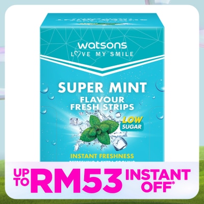 WATSONS Super Mint Breath Strips