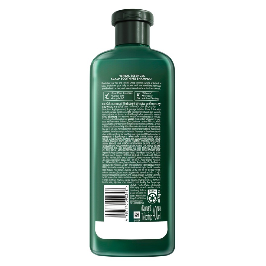 Tea Tree Oil Shampoo 400ml image