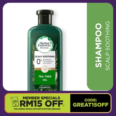 HERBAL ESSENCES Tea Tree Oil Shampoo 400ml