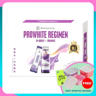 KINOHIMITSU ProWhite Regimen 16x50ml + 16x8g