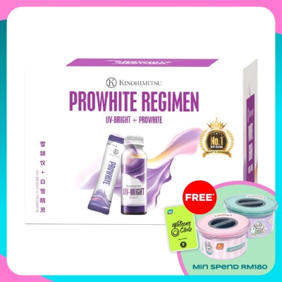 KINOHIMITSU ProWhite Regimen 16x50ml + 16x8g