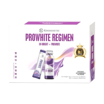KINOHIMITSU ProWhite Regimen 16x50ml + 16x8g