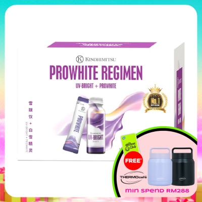 KINOHIMITSU - ProWhite Regimen 16x50ml + 16x8g