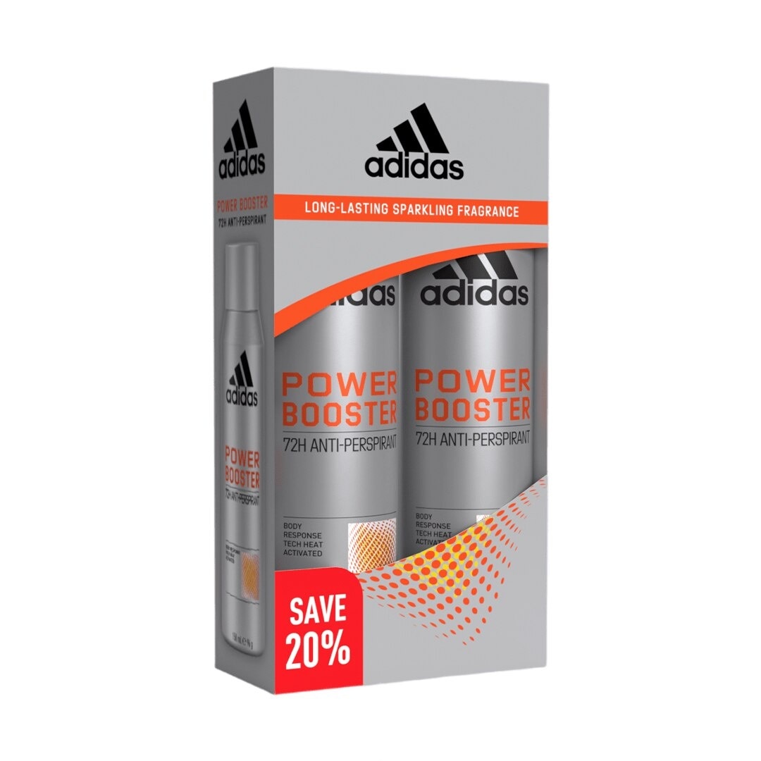 Men Deodorant Body Spray Power Booster 2 x 150ml