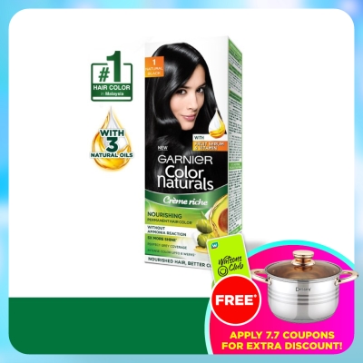GARNIER HAIR COLOR - Color Naturals 1 Black 1's