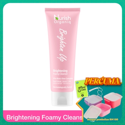 NURISH ORGANIQ - Brightening Foamy Cleanser 100g