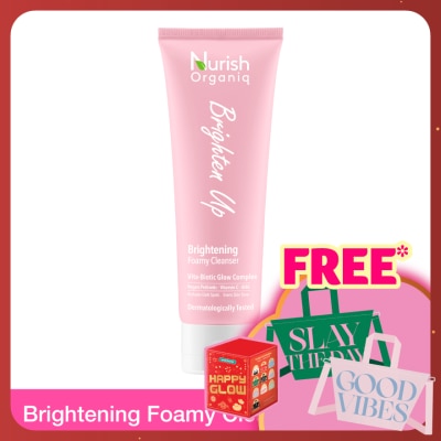 NURISH ORGANIQ Brightening Foamy Cleanser 100g