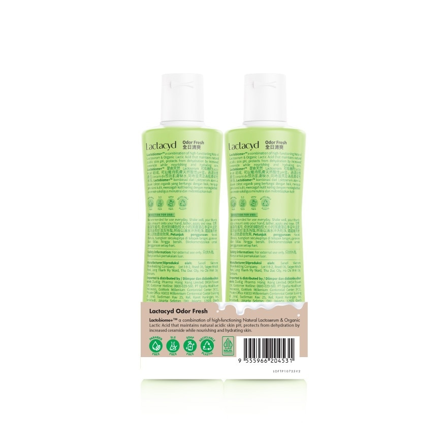 Feminine Wash All Day Fresh 2 x 250ml