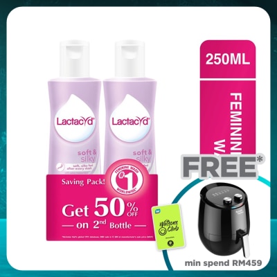 LACTACYD Soft & Silky 250ml Twinpack