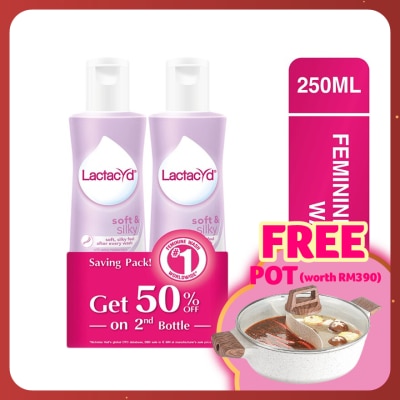 LACTACYD Soft & Silky 250ml Twinpack