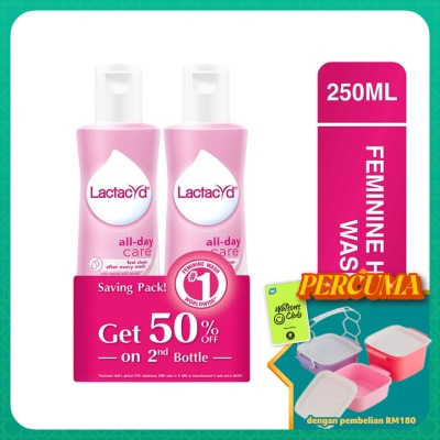 LACTACYD - All Day Care 250ml Twinpack