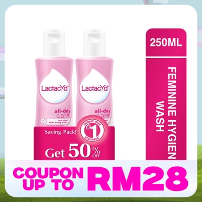 LACTACYD All Day Care 250ml Twinpack
