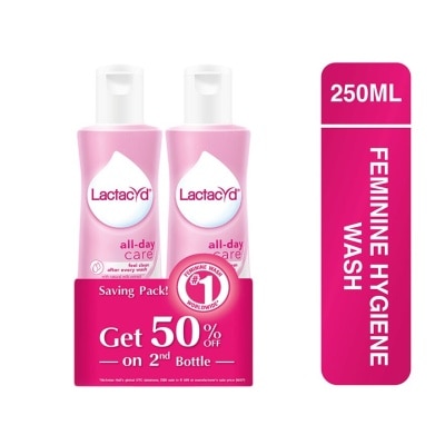 LACTACYD All Day Care 250ml Twinpack