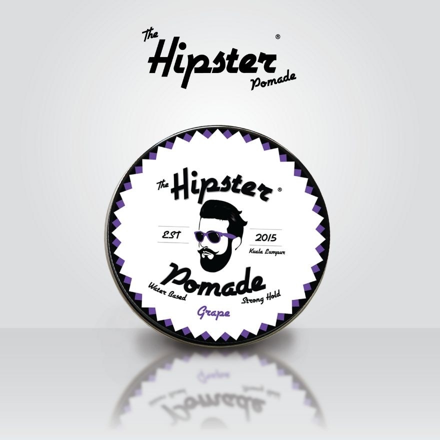 Pomade Grape 100G. Strong Hold & High Shine.