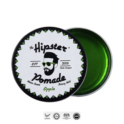HIPSTER - Pomade Apple 100G. Strong Hold & High Shine.