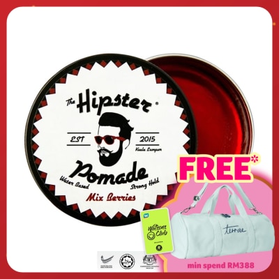 HIPSTER Pomade Mix Berries 100G. Strong Hold & High Shine.