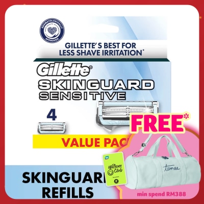 GILLETTE Skinguard Replacement Cartridge Refill 4s