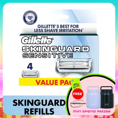 GILLETTE - Skinguard Replacement Cartridge Refill 4s