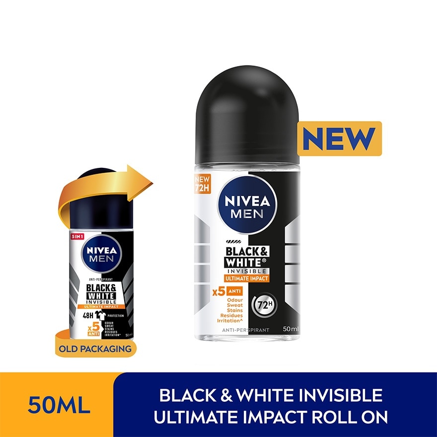 Deodorant B&W Ultimate Impact Roll On 50ml