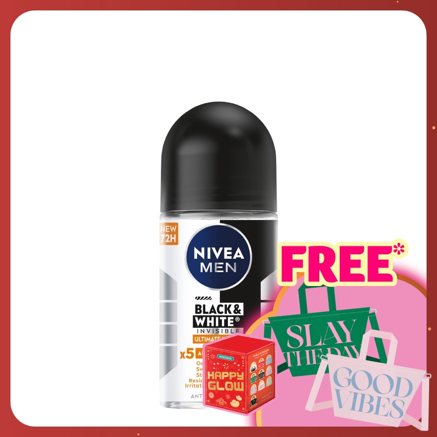 Deodorant B&W Ultimate Impact Roll On 50ml