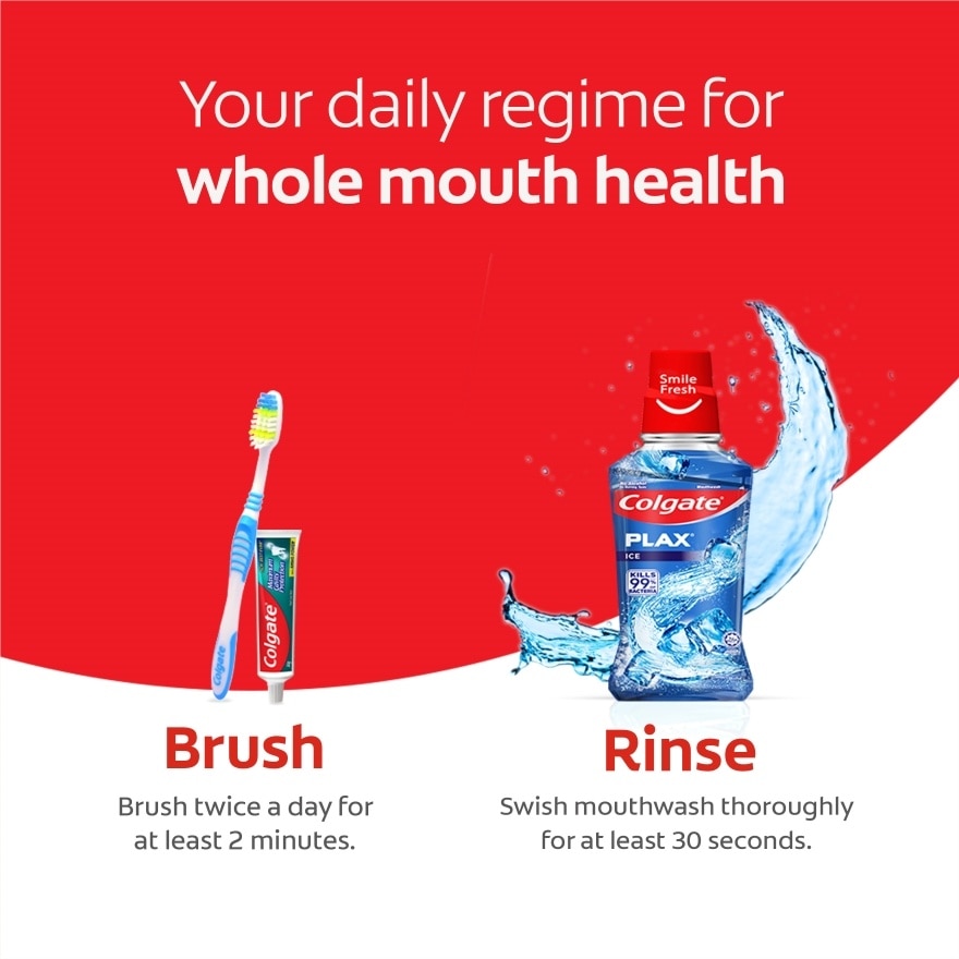 Colgate Maximum Cavity Protection Fresh Cool Mint 50g + Extra Clean Toothbrush Travel kit