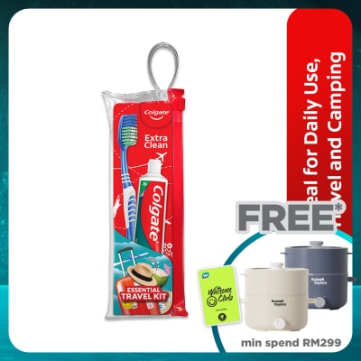 COLGATE Colgate Maximum Cavity Protection Fresh Cool Mint 50g + Extra Clean Toothbrush Travel kit
