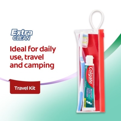 COLGATE Travel Kit (Toothpaste 50g + Toothbrush)