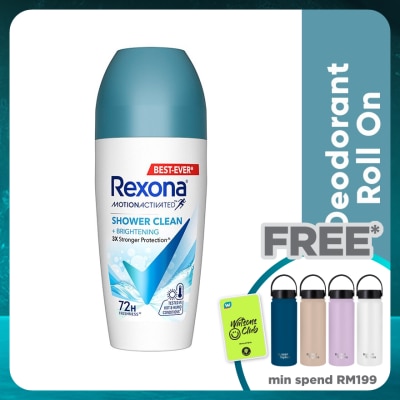 REXONA Shower Clean Roll On 45ml