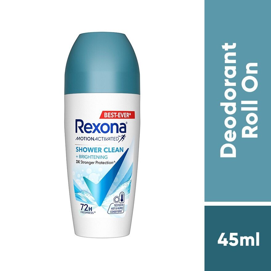 REXONA, Shower Clean Roll On 45ml | Watsons Malaysia