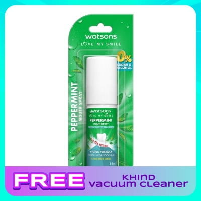 WATSONS Peppermint Mouth Spray 15ml