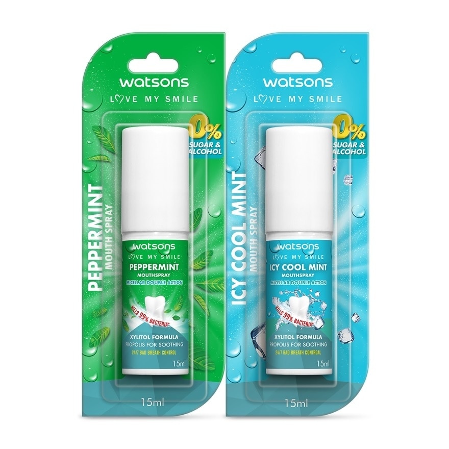 Icy Cool Mint Mouth Spray 15ml