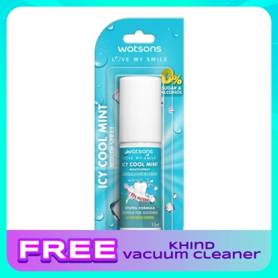 WATSONS Icy Cool Mint Mouth Spray 15ml