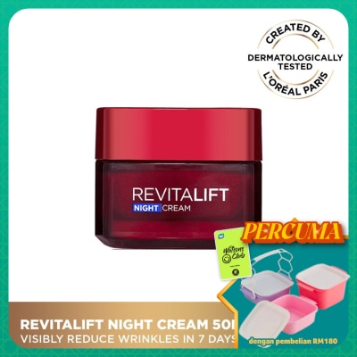 L'OREAL PARIS SKIN CARE - Revitalift Night Cream 50ml