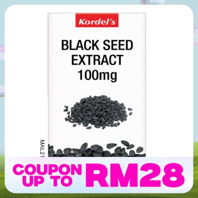 KORDEL'S Black Seed Extract 100MG Vegecaps 30S