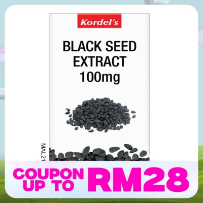KORDEL'S Black Seed Extract 100MG Vegecaps 30S