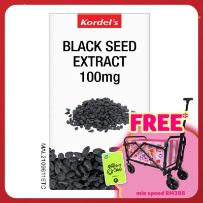 KORDEL'S Black Seed Extract 100MG Vegecaps 30S