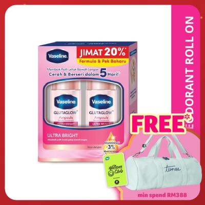 VASELINE Deo Roll On Ultra Bright Twinpack 2x45ml