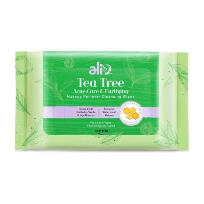 ALIA Tea Tree Makeup Remover Cleansing Wipes 30S