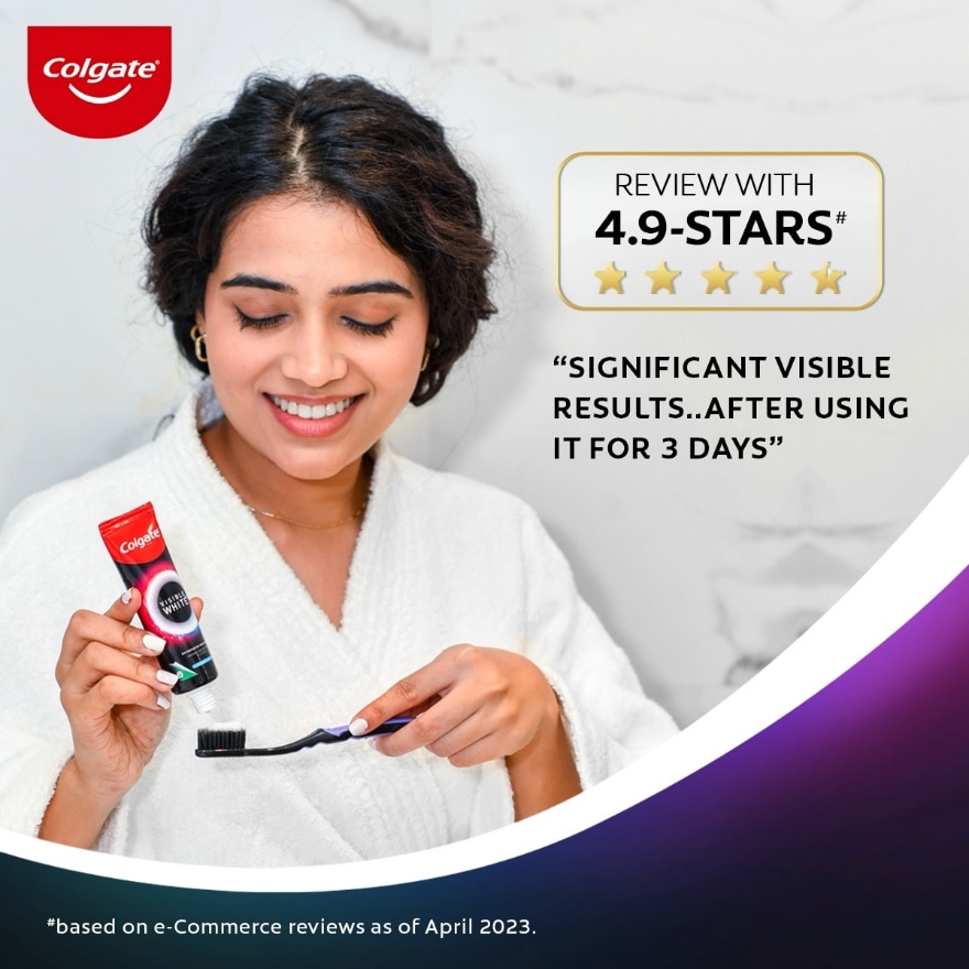 Colgate Optic White O2 Oxygen Whitening Aromatic Menthol Toothpaste 85g