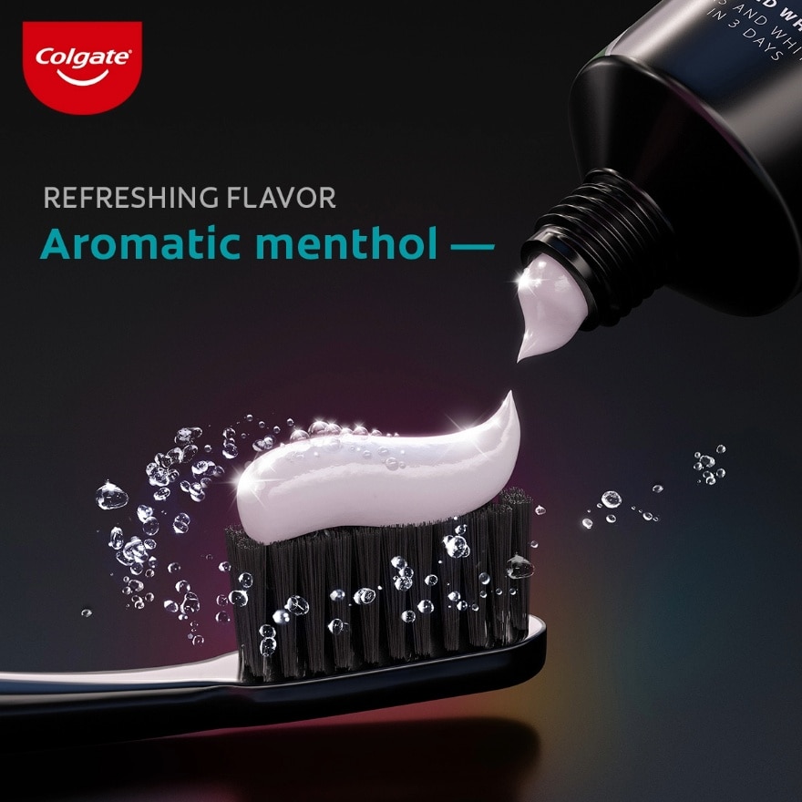 Colgate Optic White O2 Oxygen Whitening Aromatic Menthol Toothpaste 85g