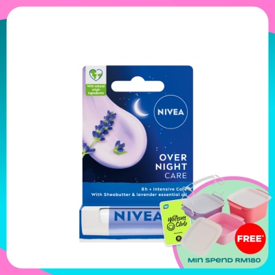 NIVEA Overnight Care Lip Balm 4.8G