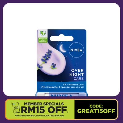 NIVEA Overnight Care Lip Balm 4.8G