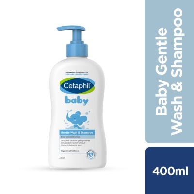 CETAPHIL Baby Wash & Shampoo For Hair & Body 400ML