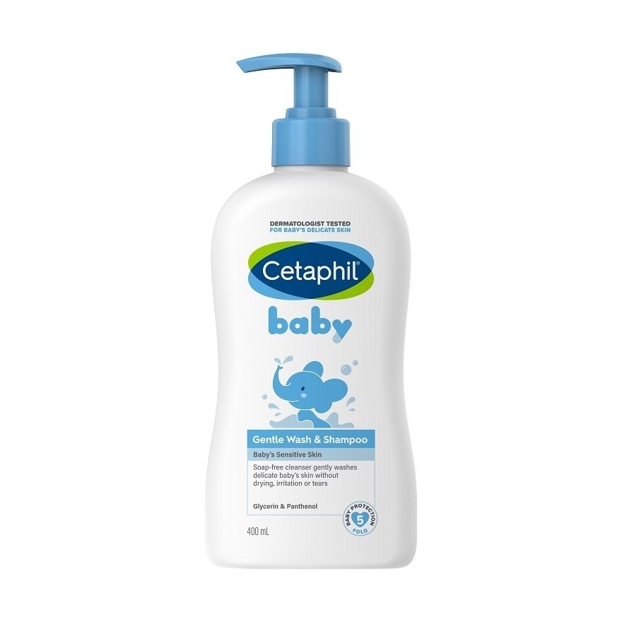 Baby Wash & Shampoo For Hair & Body 400ML