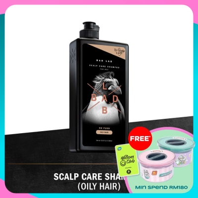 BAD LAB No Fuss Scalp Care Oily Hair Shampoo 350ml