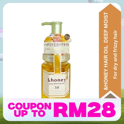 & HONEY Deep Moist Hair Oil 100ml