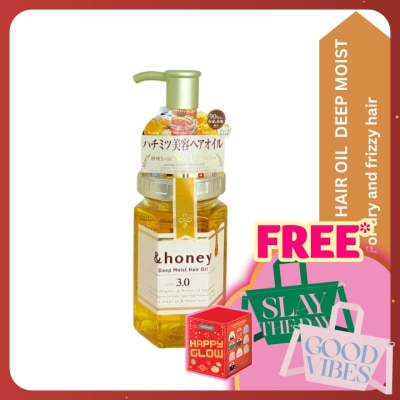 & HONEY Deep Moist Hair Oil 100ml