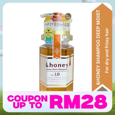 & HONEY Deep Moist Shampoo 440ml