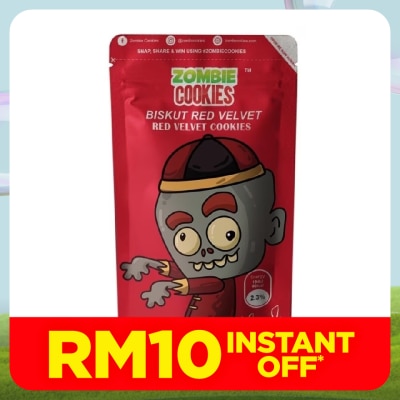 ZOMBIE COOKIES Red Velvet Flavour Cookies 160g