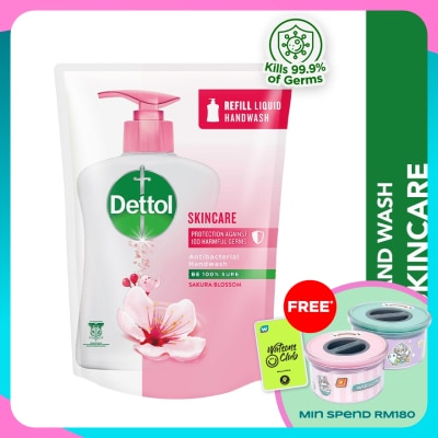DETTOL Hand Wash Refill Skincare Sakura Blossom 225g
